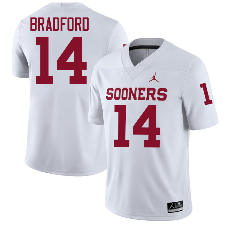 Sam Bradford Oklahoma Sooners Jersey,Oklahoma Sooners Football Uniforms,Jersey-White